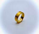 Picture of 24k band centered in white background